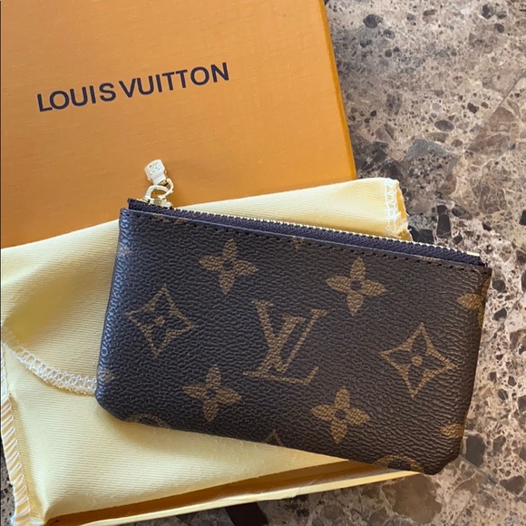 Louis Vuitton Accessories - Louis Vuitton style monogram key pouch